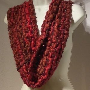 Red Wool Scarf